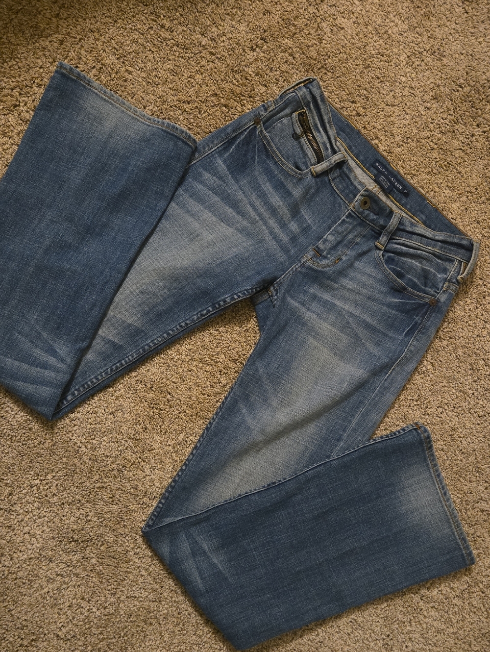 Low Rise Blue Label Ralph Lauren Jeans